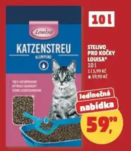 Penny Market Stelivo pro kočky louisa nabídka