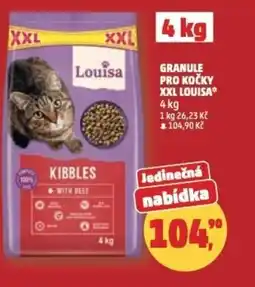 Penny Market Granule pro kočky xxl louisa nabídka