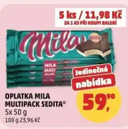 Penny Market Oplatka mila multipack sedita nabídka