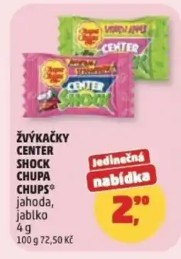 Penny Market Žvýkačky center shock chupa chups nabídka