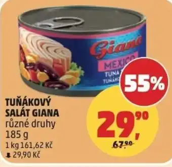 Penny Market Tuňákový salát giana nabídka