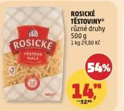 Penny Market Rosické těstoviny nabídka