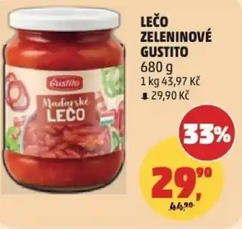 Penny Market Lečo zeleninové gustito nabídka