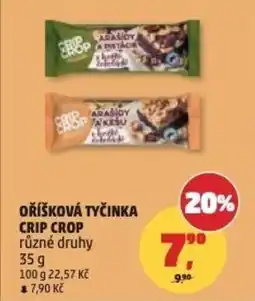 Penny Market Oříšková tyčinka crip crop nabídka