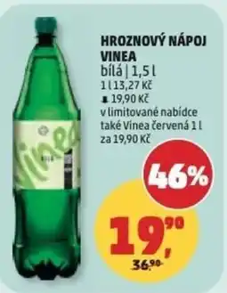 Penny Market Hroznový nápoj vinea bílá nabídka