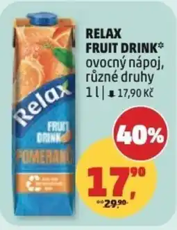 Penny Market RELAX FRUIT DRINK nabídka