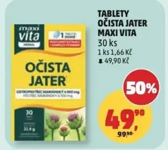 Penny Market Tablety očista jater maxi vita nabídka