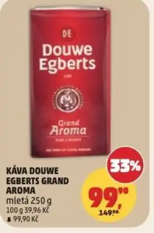 Penny Market Káva douwe egberts grand aroma mletá nabídka