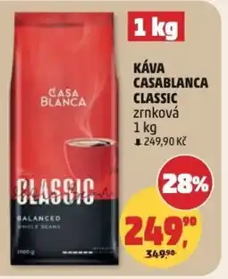 Penny Market Káva casablanca classic zrnková nabídka