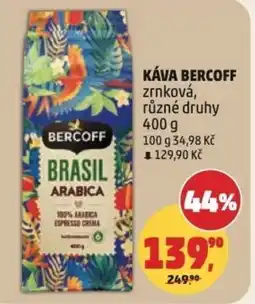 Penny Market Káva bercoff zrnková, nabídka