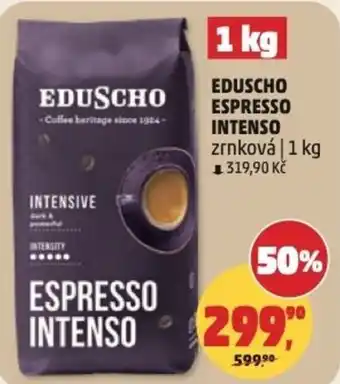 Penny Market Eduscho espresso intenso zrnková nabídka