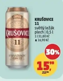 Penny Market KRUŠOVICE 11 světlý ležák plech nabídka