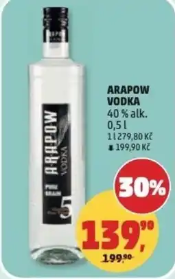 Penny Market ARAPOW VODKA 40% alk. nabídka