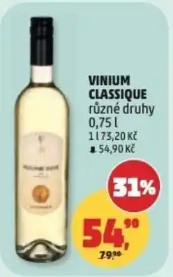 Penny Market Vinium classique nabídka