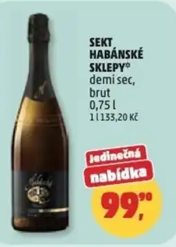 Penny Market Sekt habánské sklepy demi sec, brut nabídka