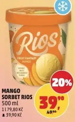 Penny Market Mango sorbet rios nabídka