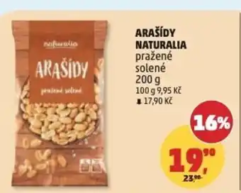 Penny Market Arašídy naturalia nabídka