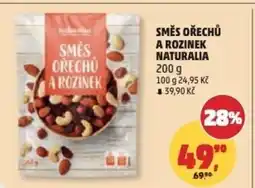 Penny Market Směs ořechů a rozinek naturalia nabídka