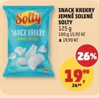 Penny Market Snack krekry jemně solené solty nabídka