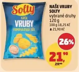 Penny Market Naše vruby solty nabídka