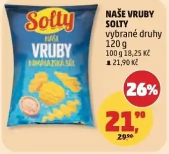 Penny Market Naše vruby solty nabídka