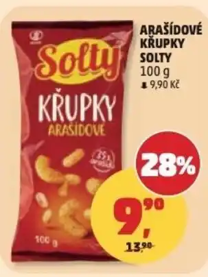 Penny Market Arašídové krupky solty nabídka