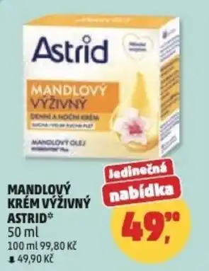 Penny Market Mandlový krém výživný astrid nabídka