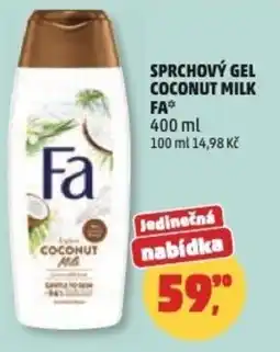 Penny Market Sprchový gel coconut milk Fa nabídka