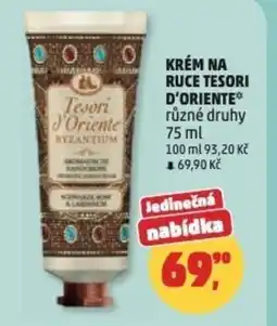 Penny Market Krém na ruce tesori d'oriente nabídka