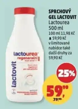 Penny Market Sprchový gel lactovit lactourea nabídka