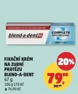 Penny Market Fixační krém na zubní protézu blend-a-dent nabídka