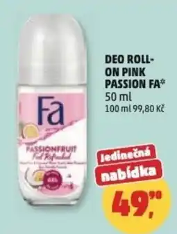 Penny Market Deo roll- on pink passion Fa nabídka