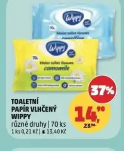 Penny Market Toaletní papír vlhčený wippy nabídka