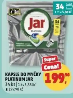 Penny Market Kapsle do myčky platinum Jar nabídka
