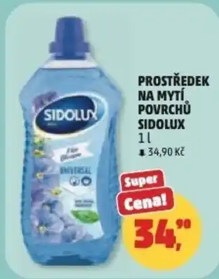 Penny Market Prostředek na mytí povrchů sidolux nabídka