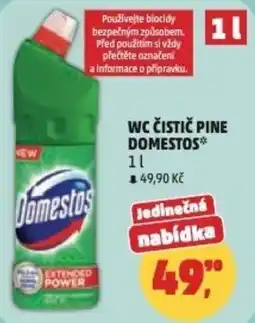 Penny Market Wc čistič pine Domestos nabídka