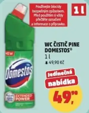 Penny Market Wc čistič pine Domestos nabídka