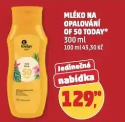 Penny Market Mléko na opalování Of 50 today nabídka