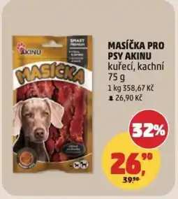 Penny Market Masíčka pro psy akinu kuřecí, kachní nabídka