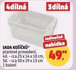 Penny Market Sada košíčků nabídka