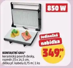 Penny Market Kontaktní gril nabídka