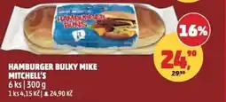 Penny Market Hamburger bulky Mike Mitchell's nabídka