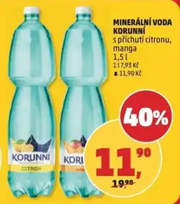 Penny Market Minerální voda Korunní nabídka
