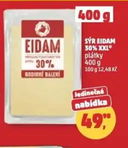 Penny Market Sýr eidam 30% XXL nabídka
