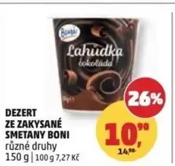 Penny Market Dezert ze zakysané smetany Boni nabídka