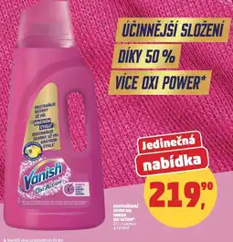 Penny Market Odstraňovač skvrn gel Vanish oxi action nabídka