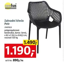 Bauhaus Zahradní křeslo Petr nabídka