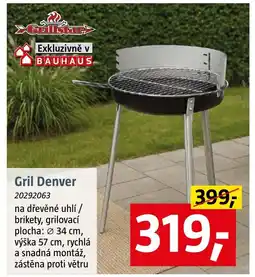 Bauhaus Gril Denver nabídka