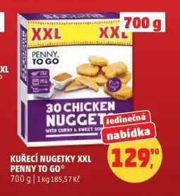 Penny Market Kuřecí nugetky XXL PENNY TO GO nabídka