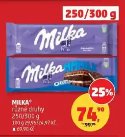 Penny Market Milka různé druhy nabídka
